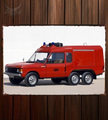 Металлическая табличка Carmichael Commando VRG161T Fire Rescue